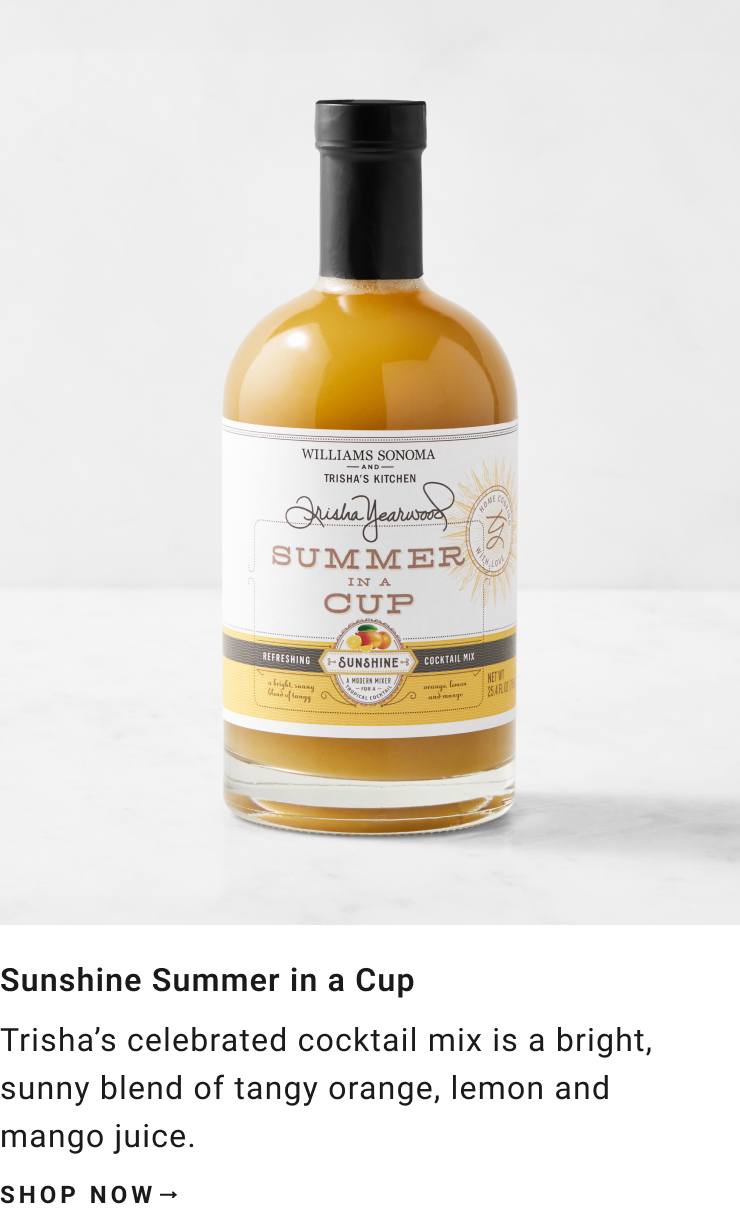 Summer in a Cup, Sunshine Cocktail Mix