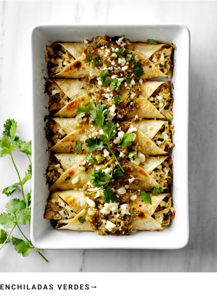 Enchiladas Verdes