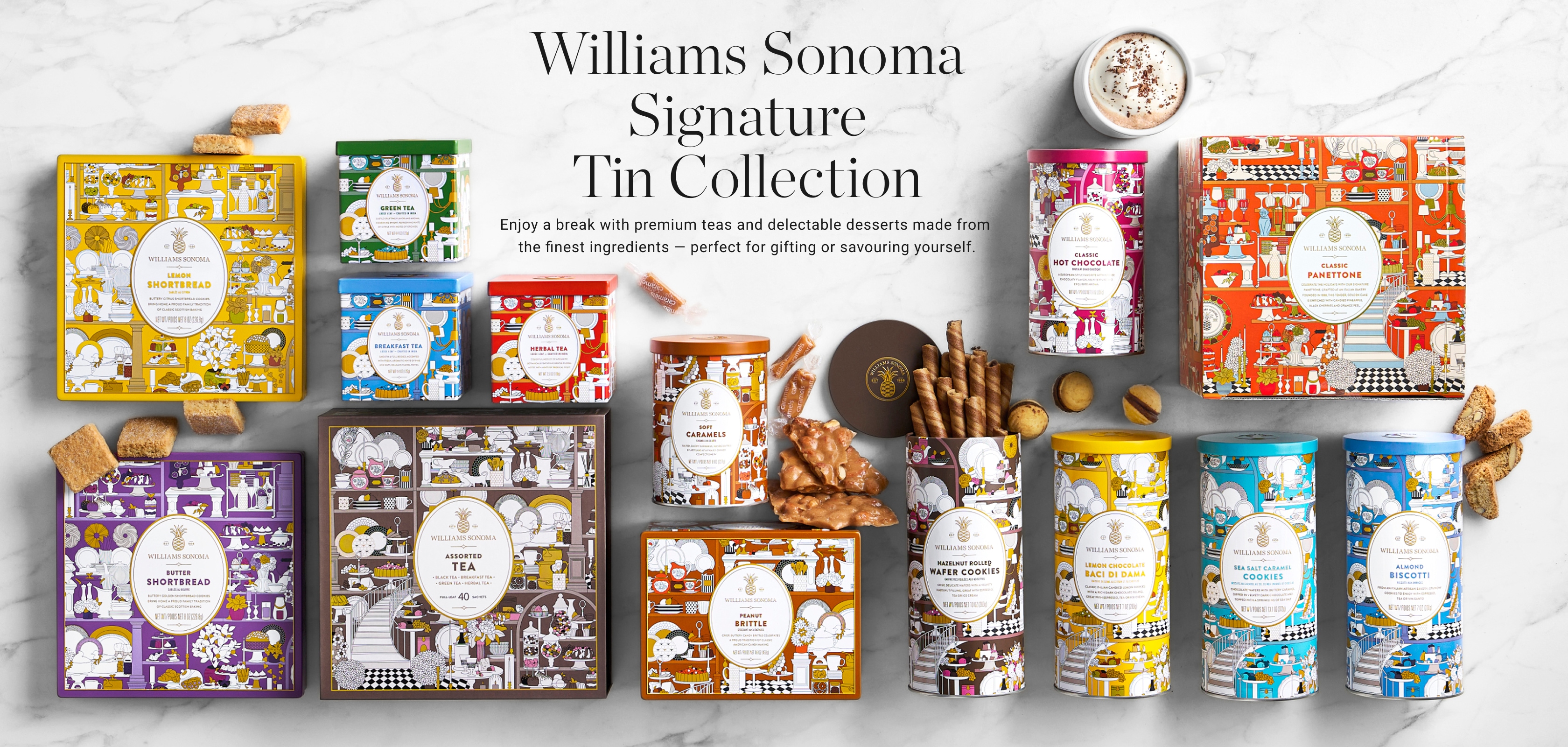 Williams Sonoma Signature Tin Collection