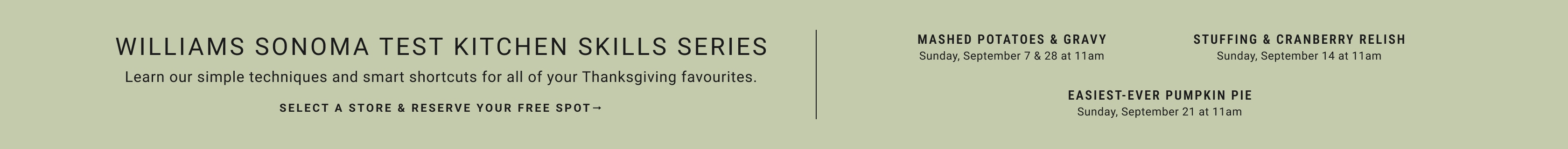 Williams Sonoma Test Kitchen Skills Series