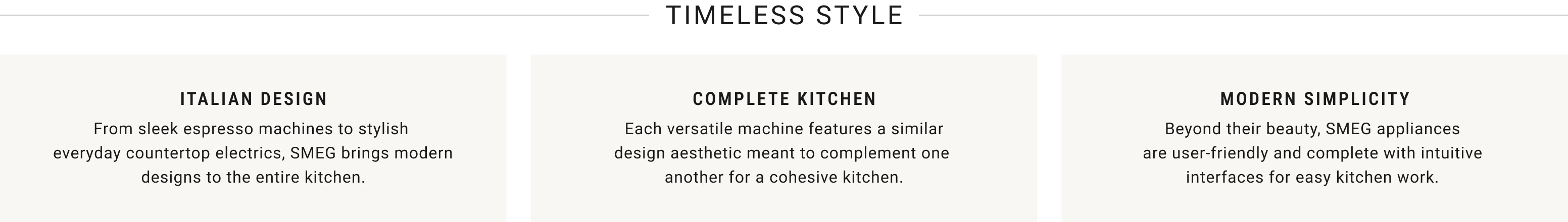 Timeless Style