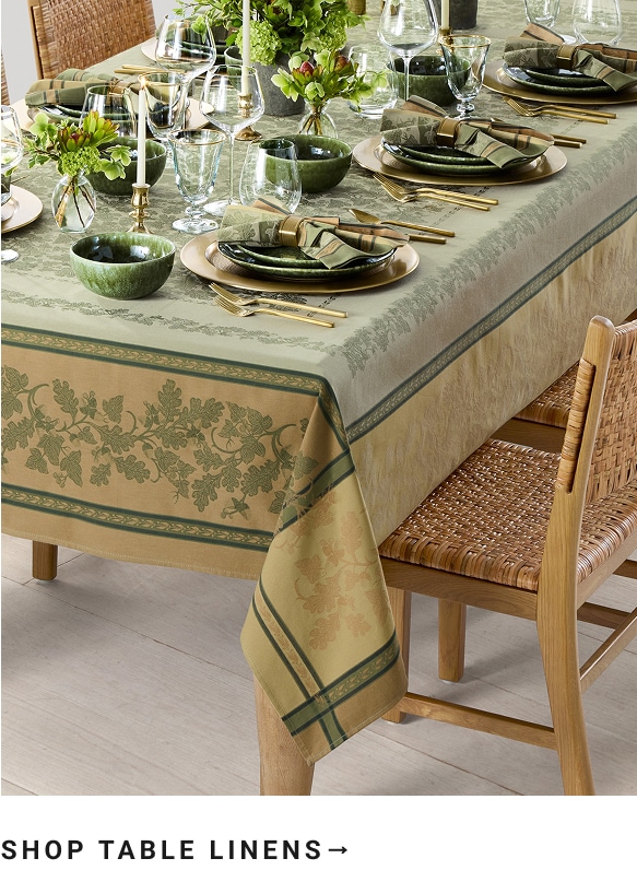 Shop Table Linens