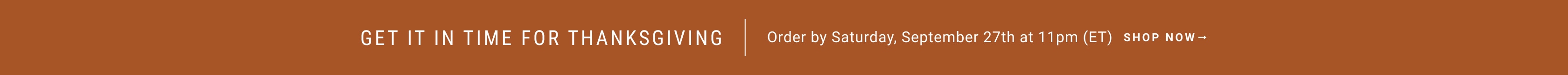 Shop Thanksgiving