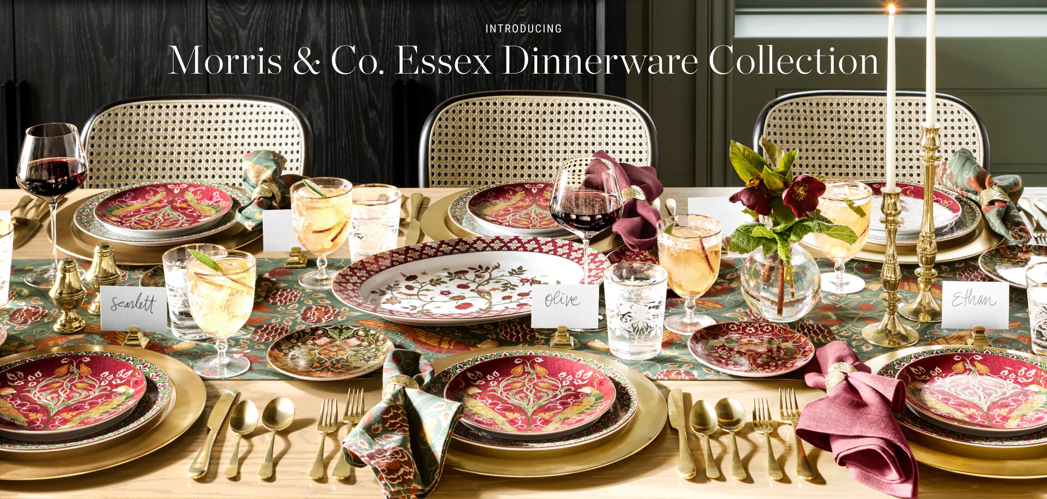 Morris & Co. Essex Dinnerware Collection Morris & Co. Essex Dinnerware Collection
