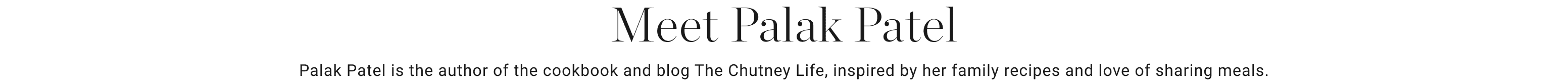 Meet Palak Patel