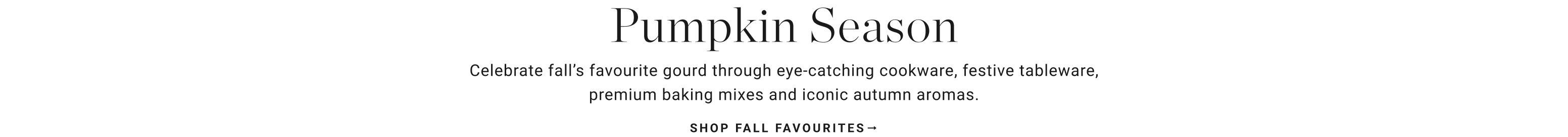 Shop Fall Favourites