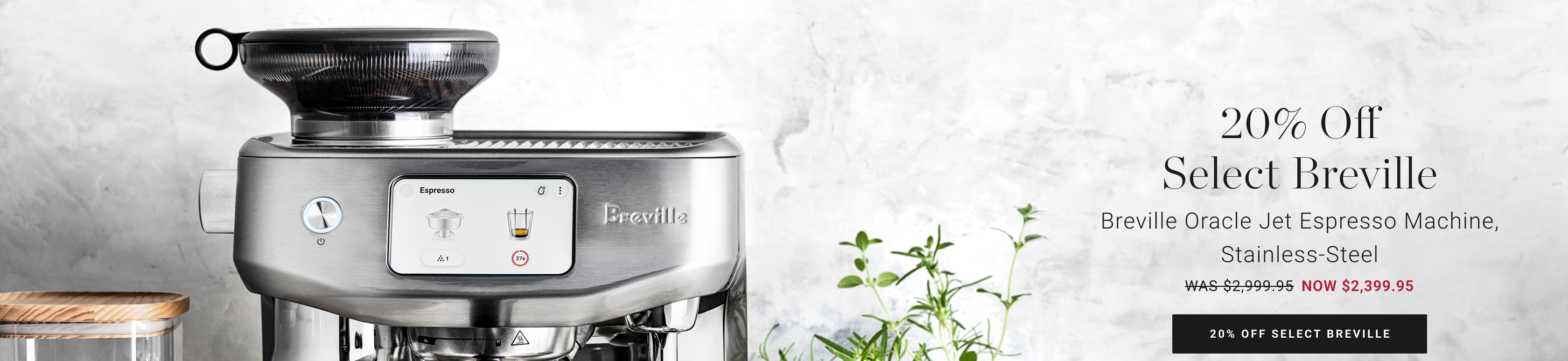 Shop 20% Off Select Breville