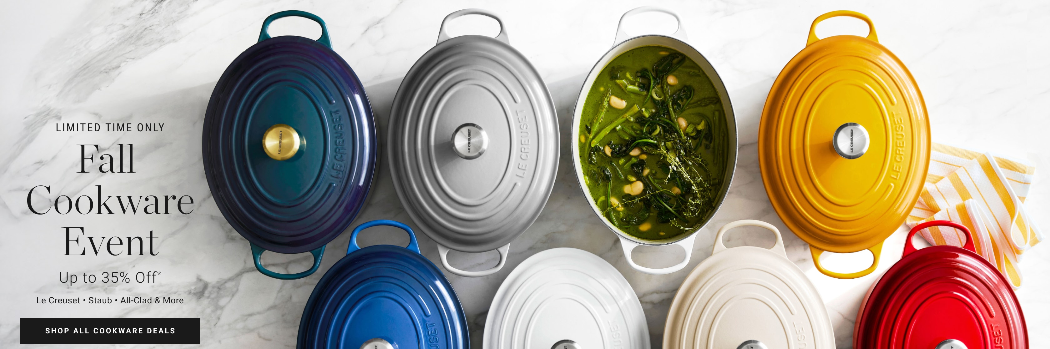 Shop All Cookware Deals Shop All Cookware Deals