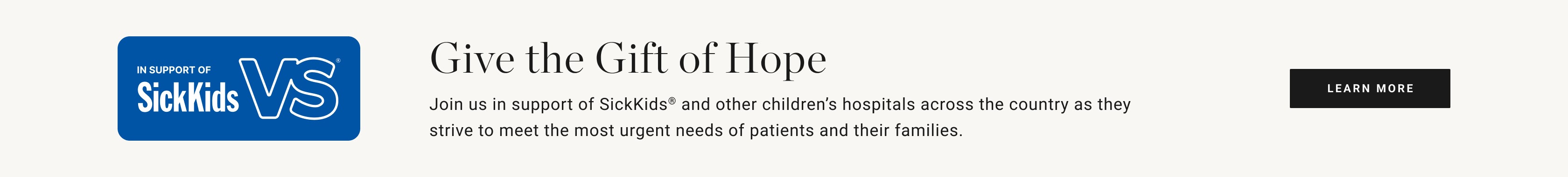 The SickKids Foundation The SickKids Foundation