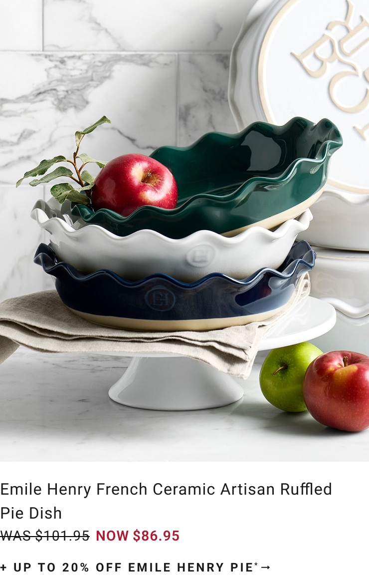 Up to 20% Off Emile Henry Pie Up to 20% Off Emile Henry Pie