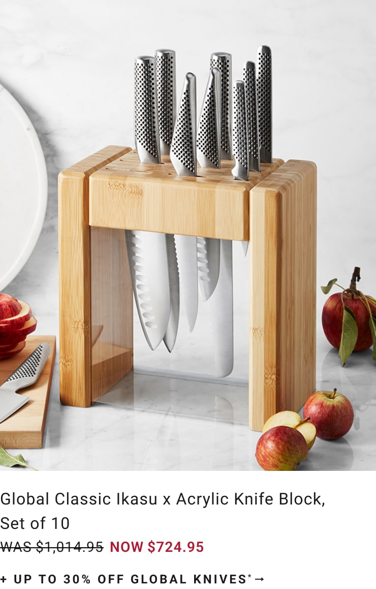 Up to 30% Off Select Global Knives Up to 30% Off Select Global Knives