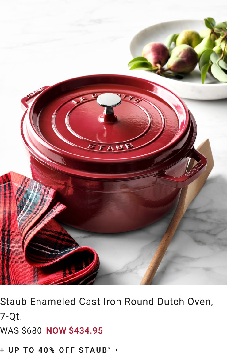 Up to 40% Off Select Staub