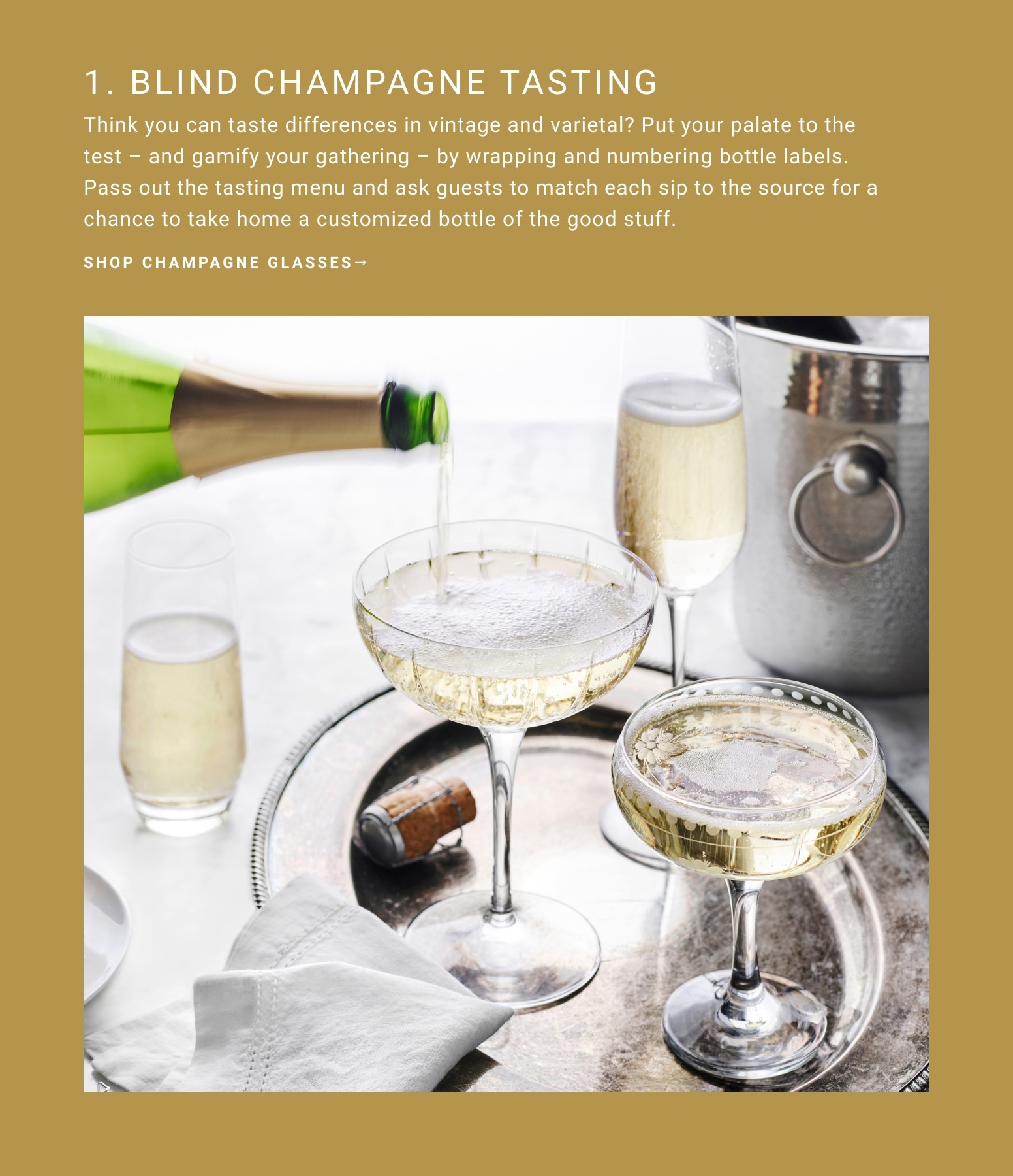 Shop Champagne Glasses