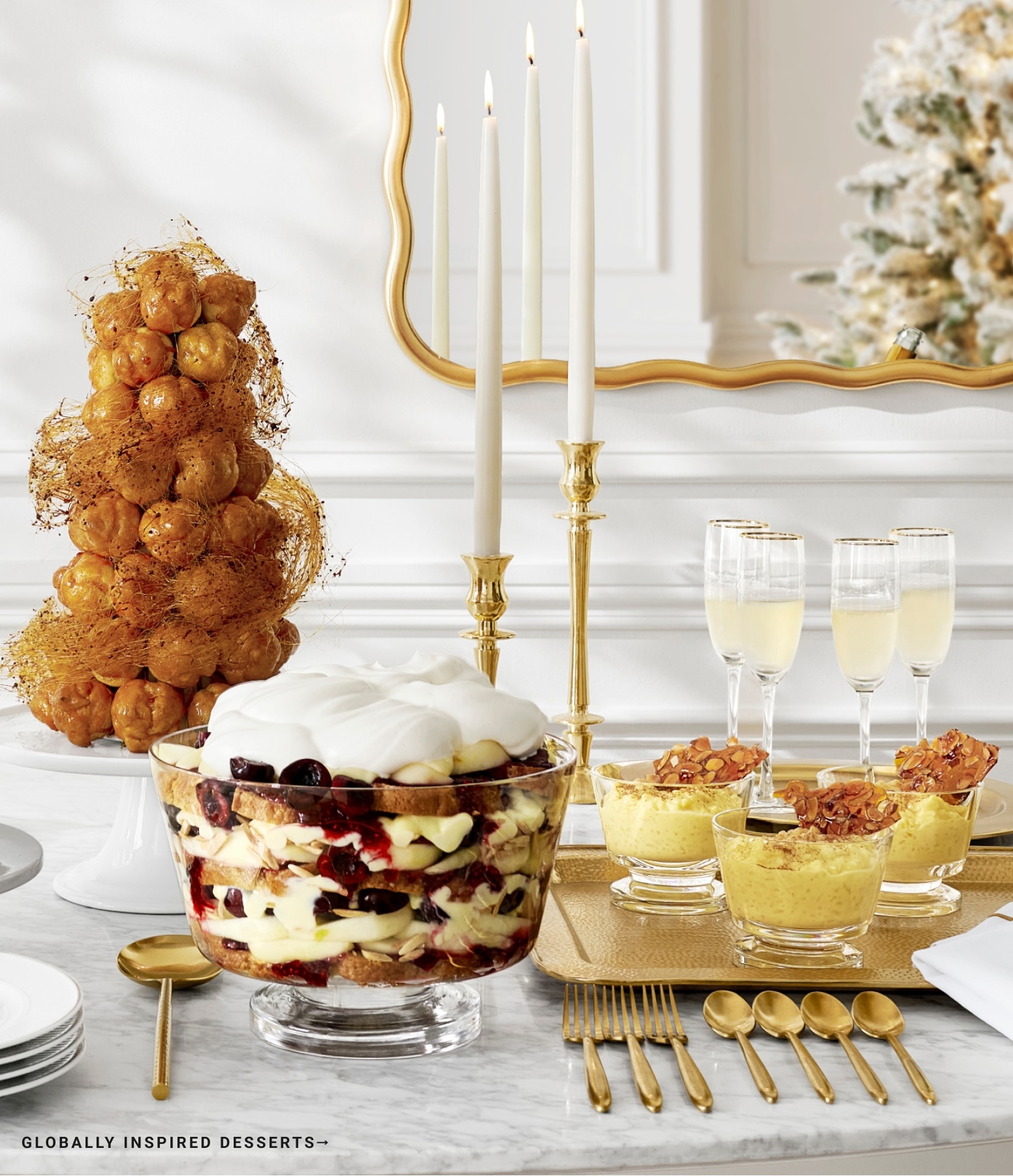 Globally Inspired Desserts