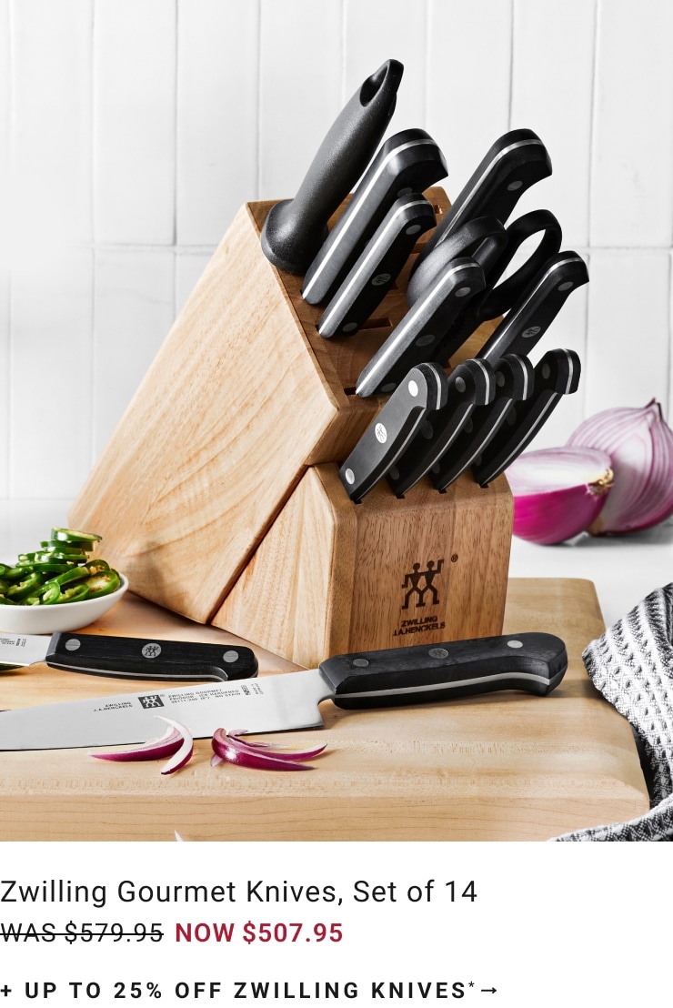 Up to 25% Off Zwilling Knives
