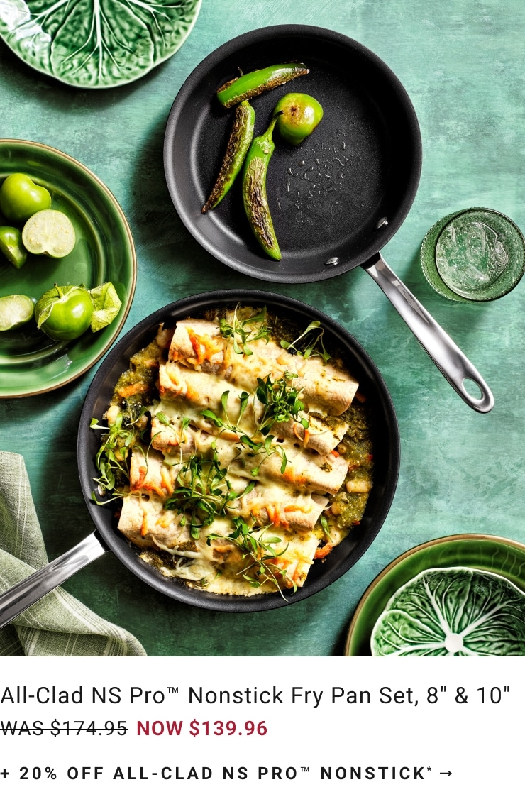 20% Off All-CLad NS Pro Nonstick