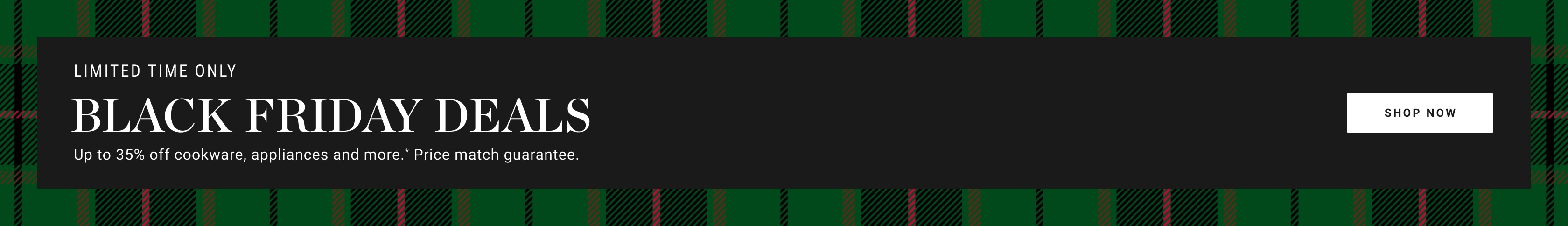 Black Friday Deals: Up to 35% Off