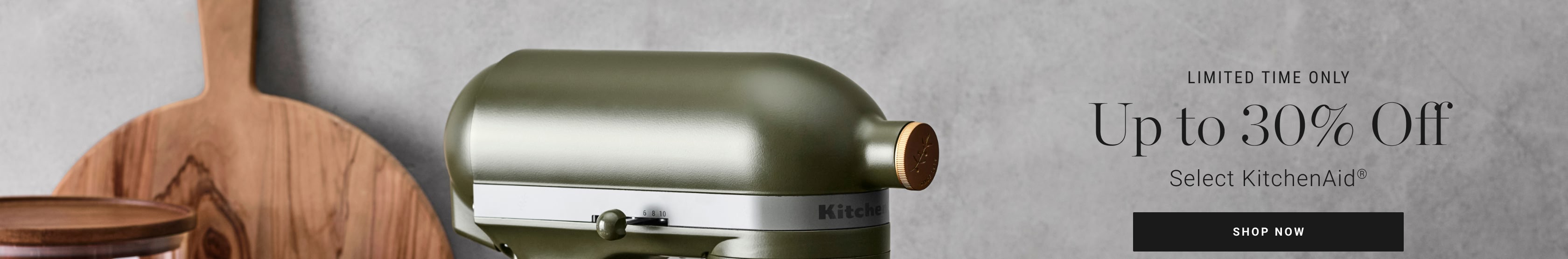 Up to 30% Off Select Kitchenaid