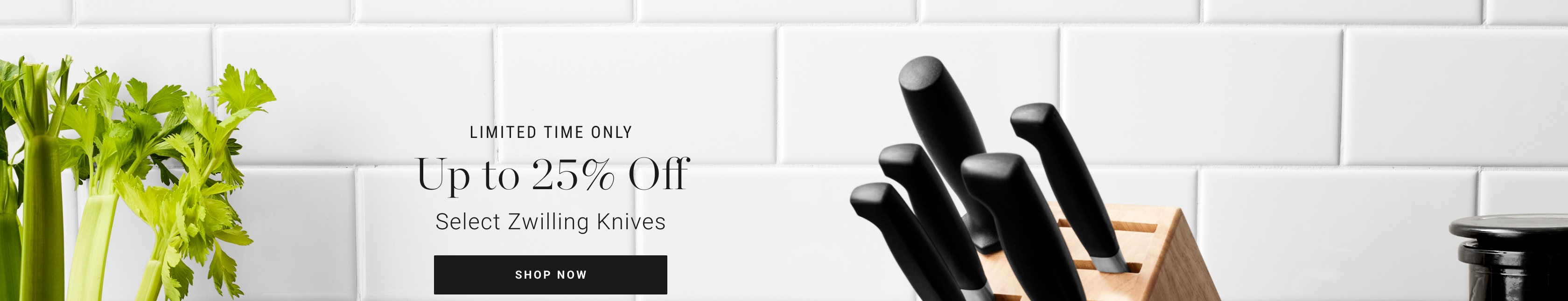 Up to 25% Off Select Zwilling Knives