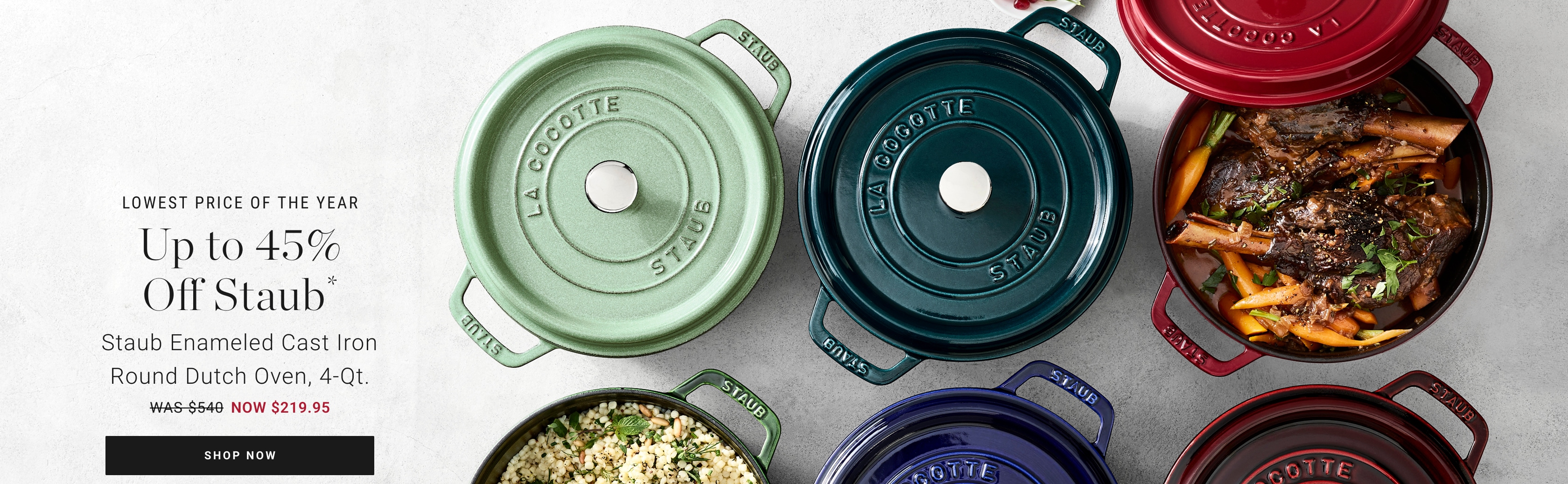 Up to 45% Off Staub