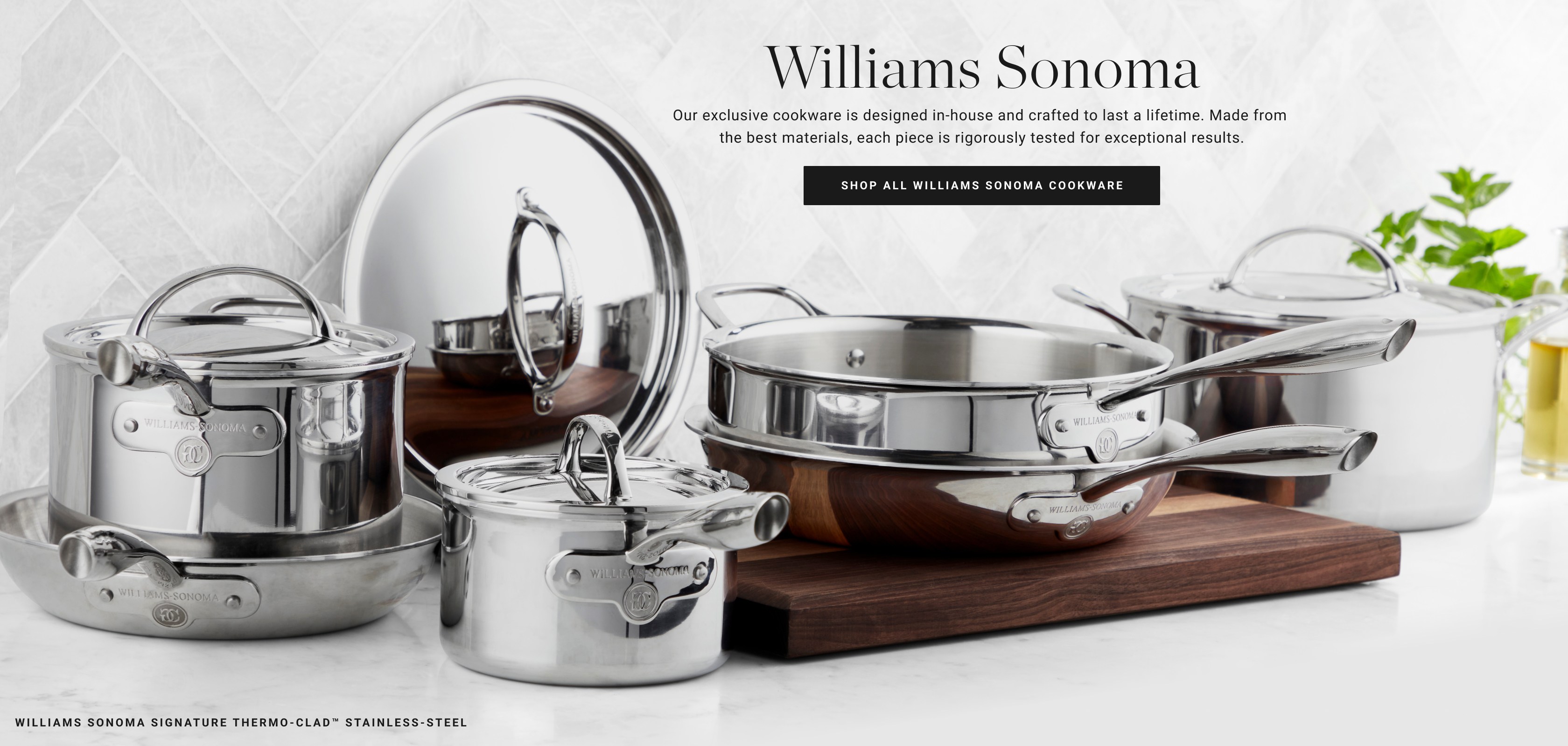 Shop All Williams Sonoma Cookware