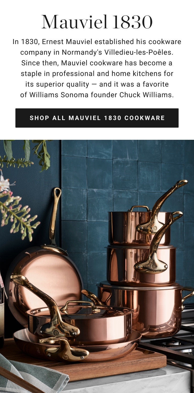 Premium Mauviel Cookware Collection | Williams Sonoma