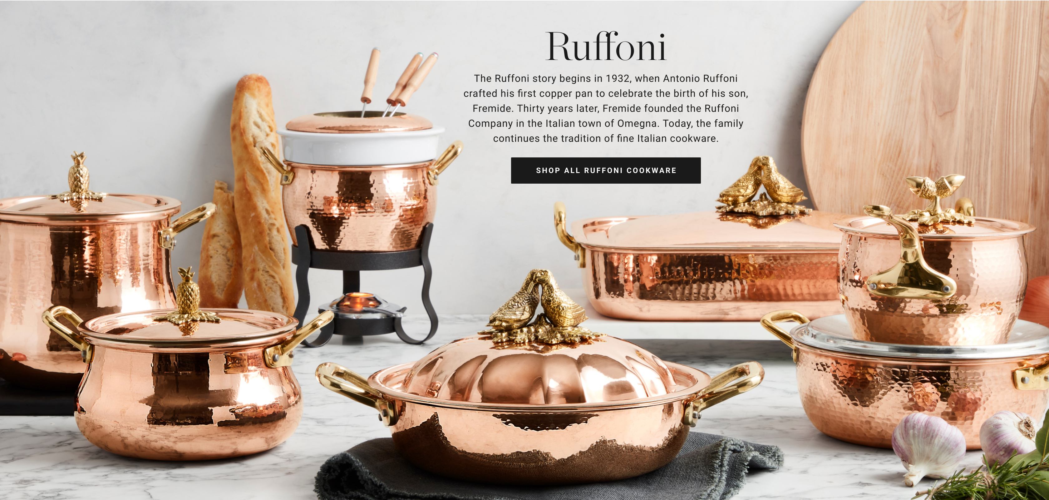 Shop All Ruffoni Cookware 