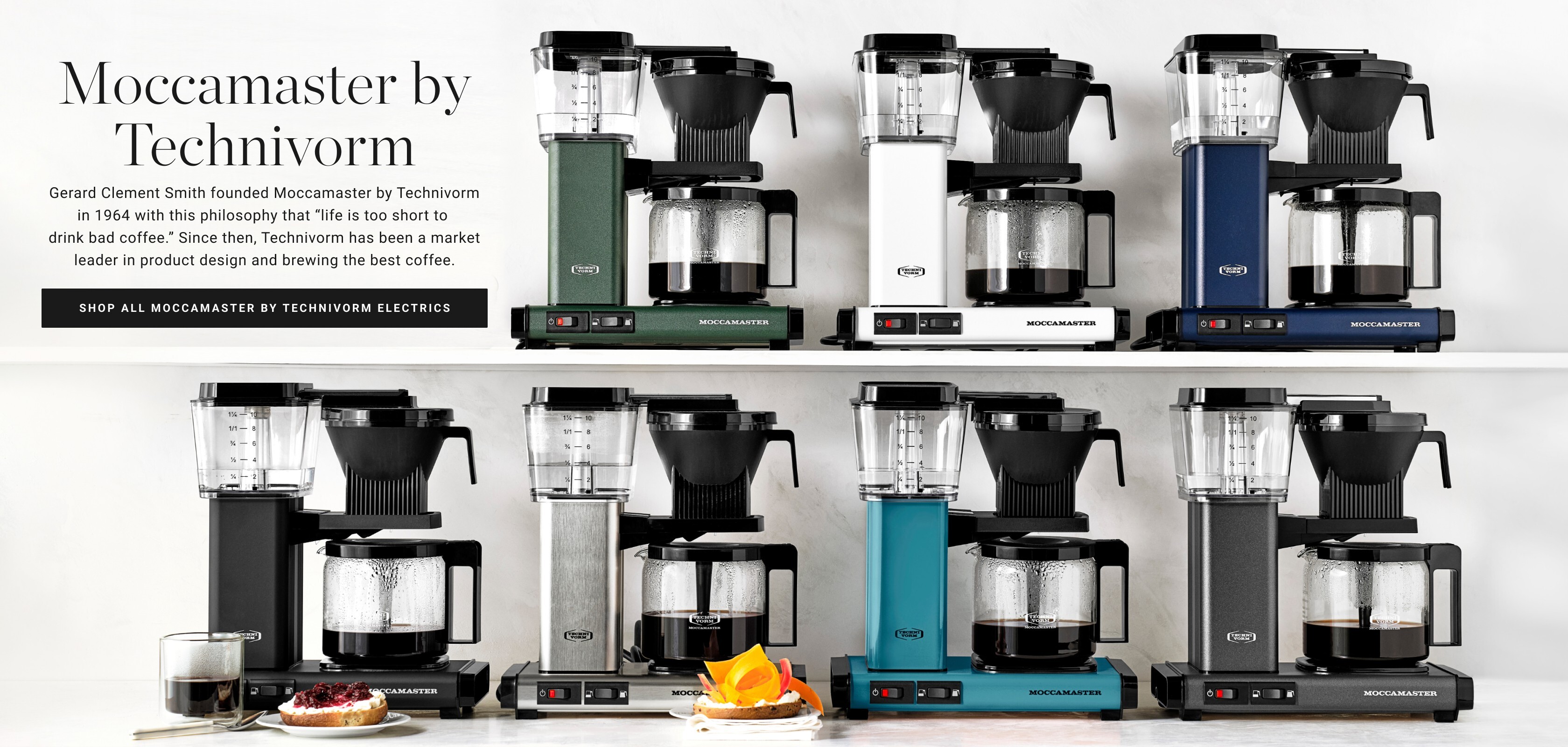 Shop All Moccamaster by Technivorm Electrics 