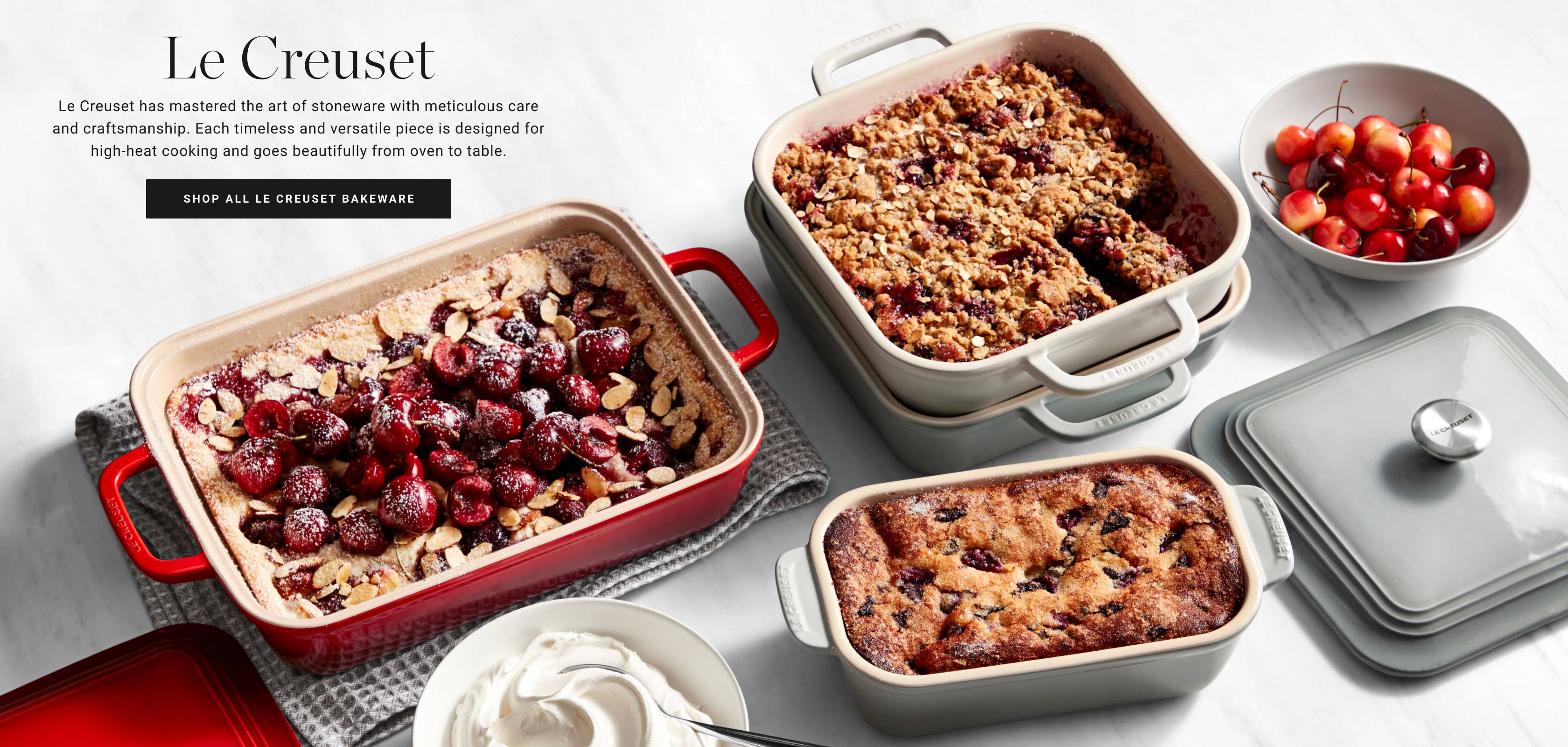 Shop All Le Creuset Bakeware