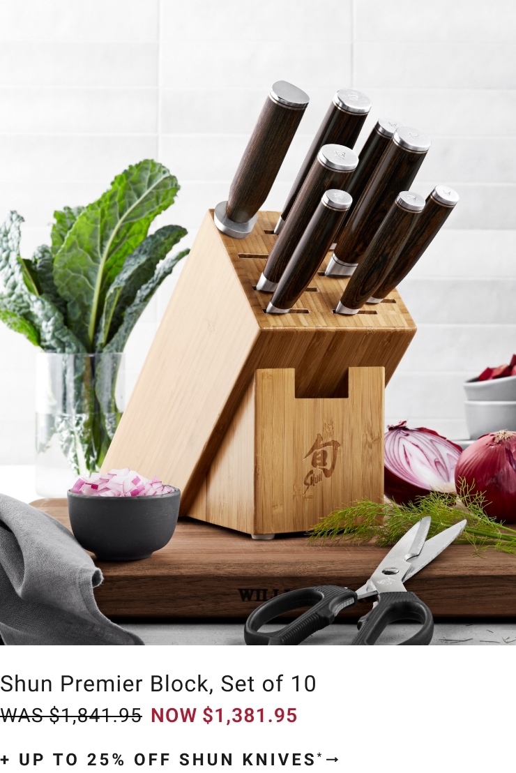 Up to 25% Off Shun Knives