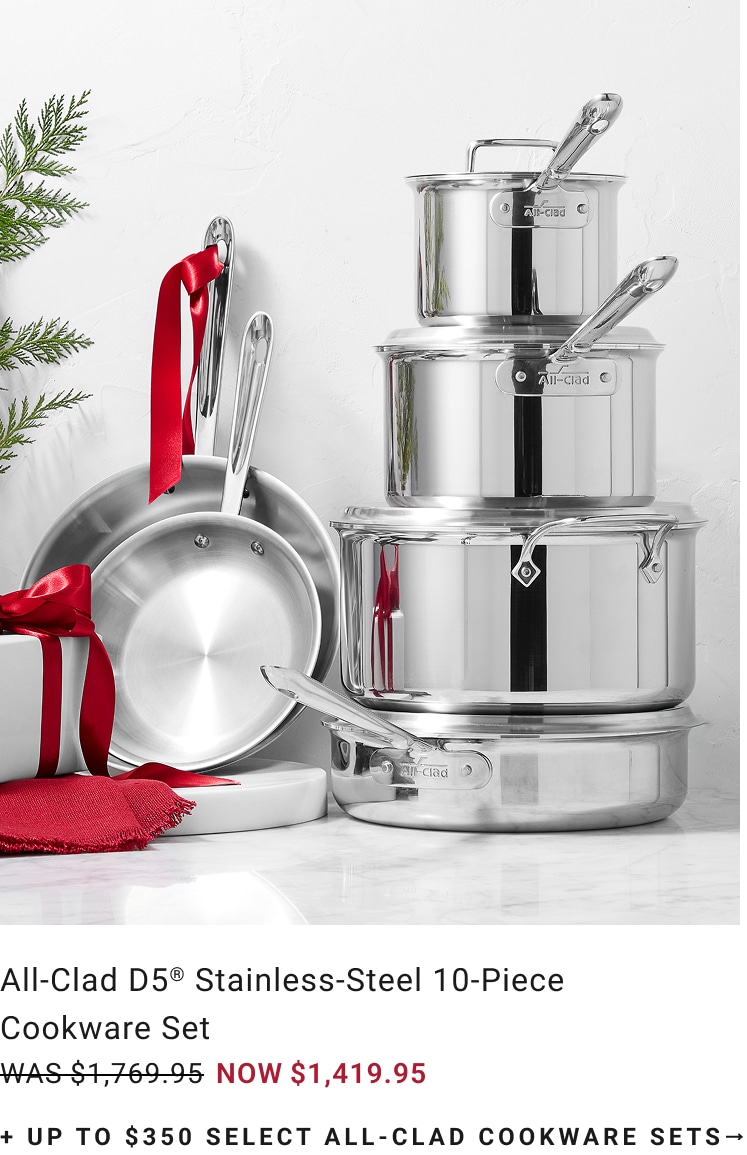 Up to 25% Off Select All-Clad Cookware