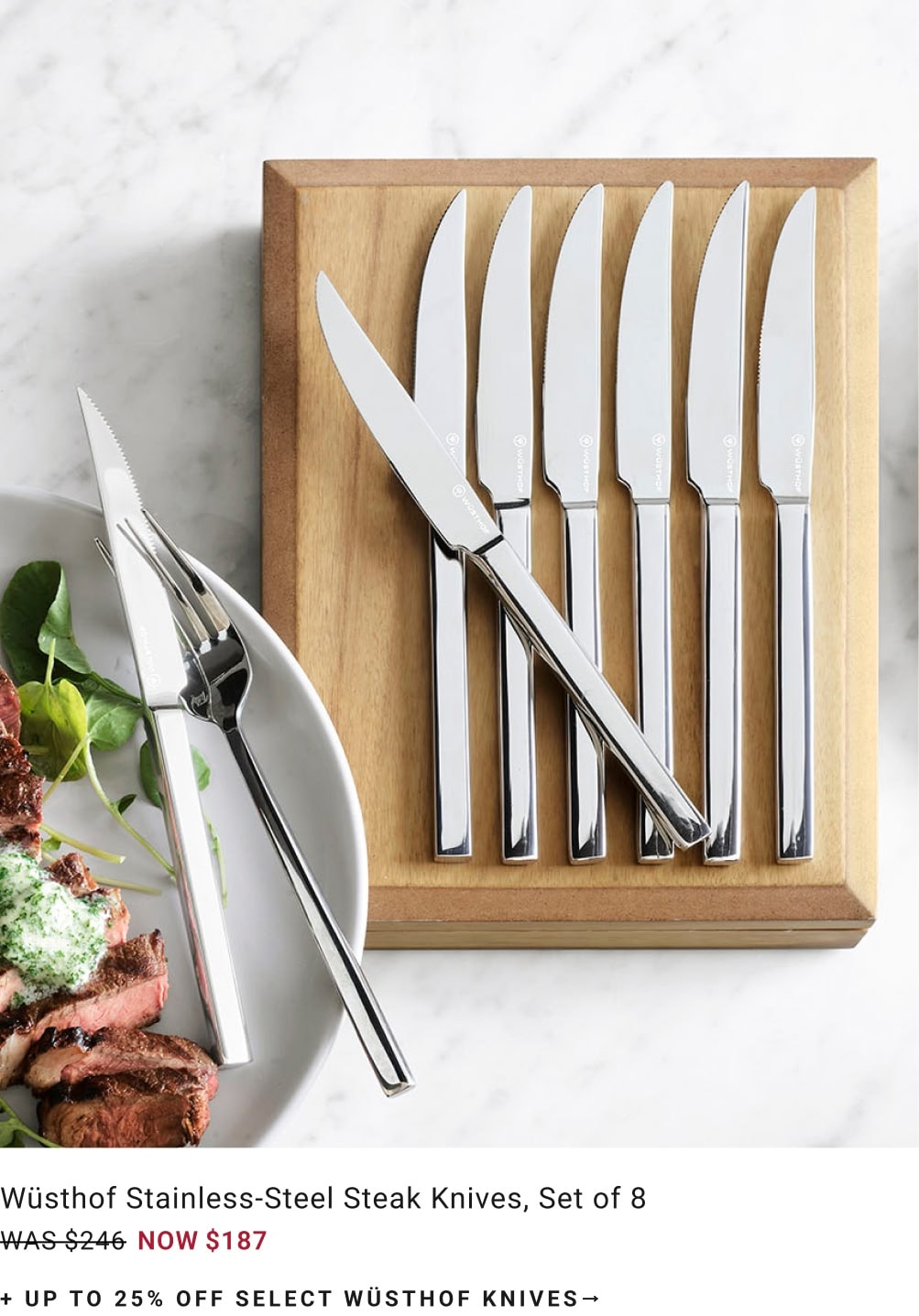 Up to 25% Off Select Wusthof Knives