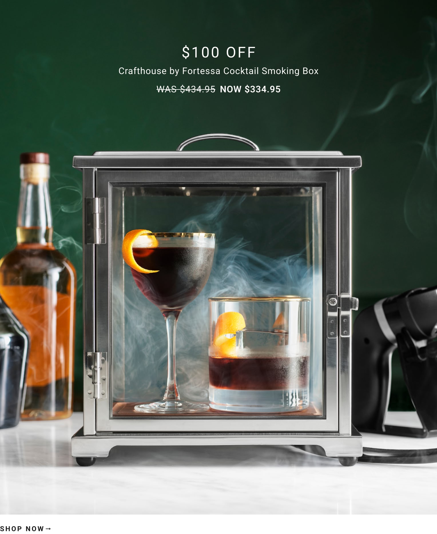 Shop Crafthouse by Fortessa Smoking Box