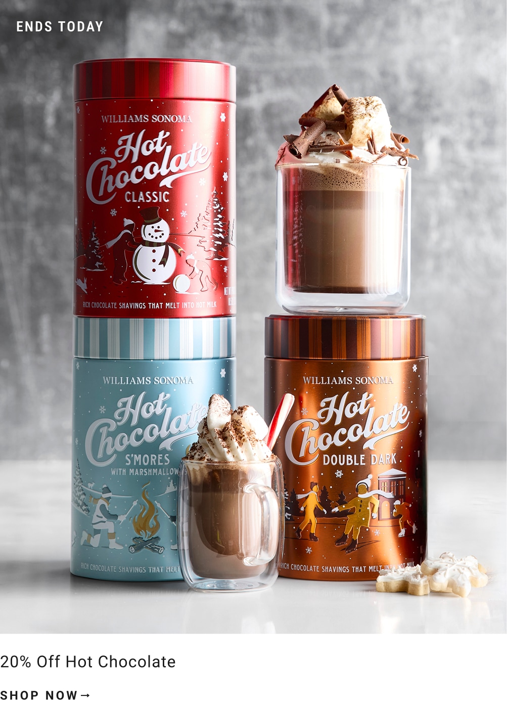 20% Off Hot Chocolate
