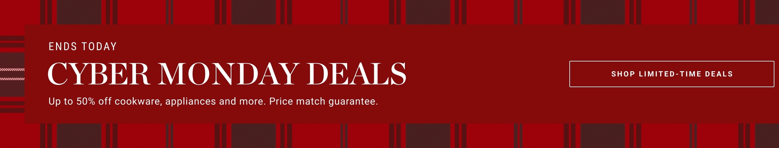 Ends Today - Cyber Monday Deals