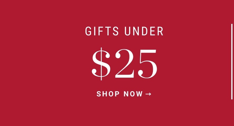 Shop Gifts Under $25