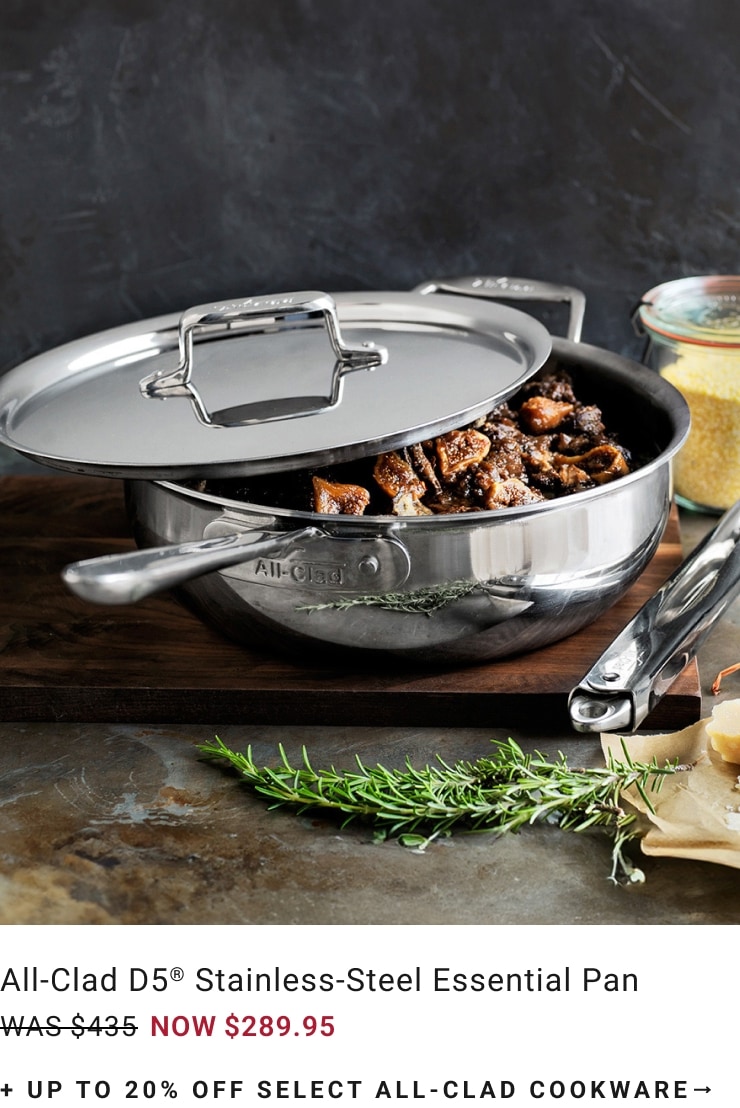 Up to 20% Off Select All-Clad Cookware