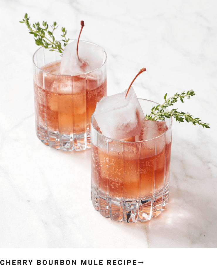 Cherry Bourbon Mule Recipe