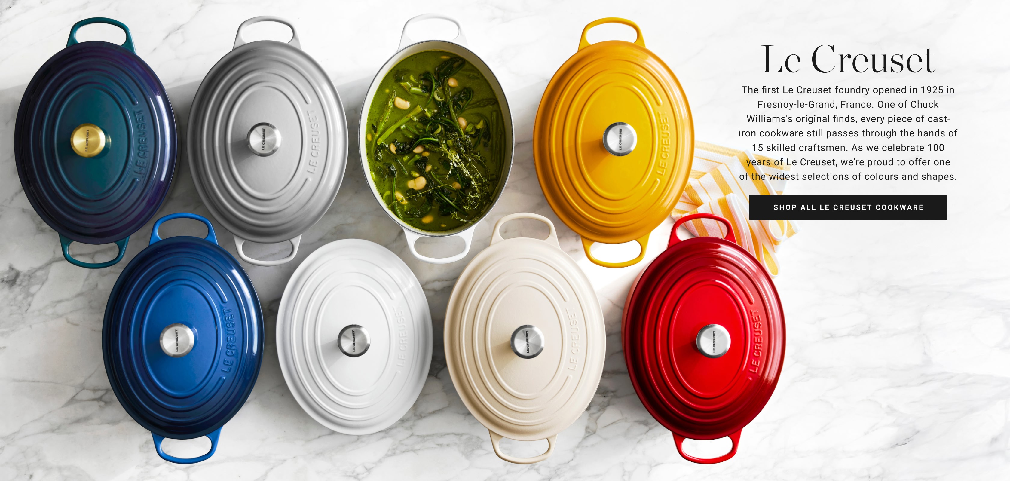 Shop All Le Creuset Cookware