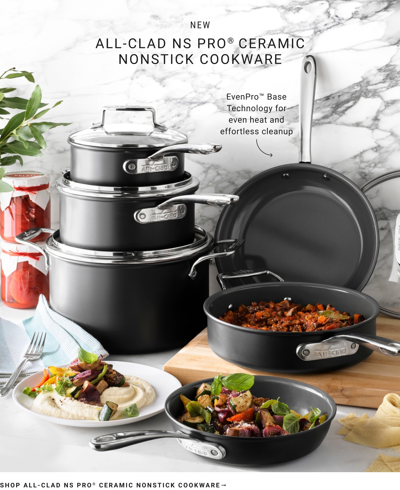 Shop All-Clad NS Pro Cookware