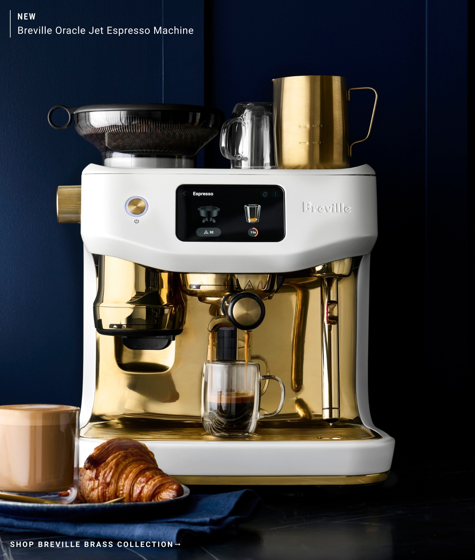Shop Breville Brass Collection