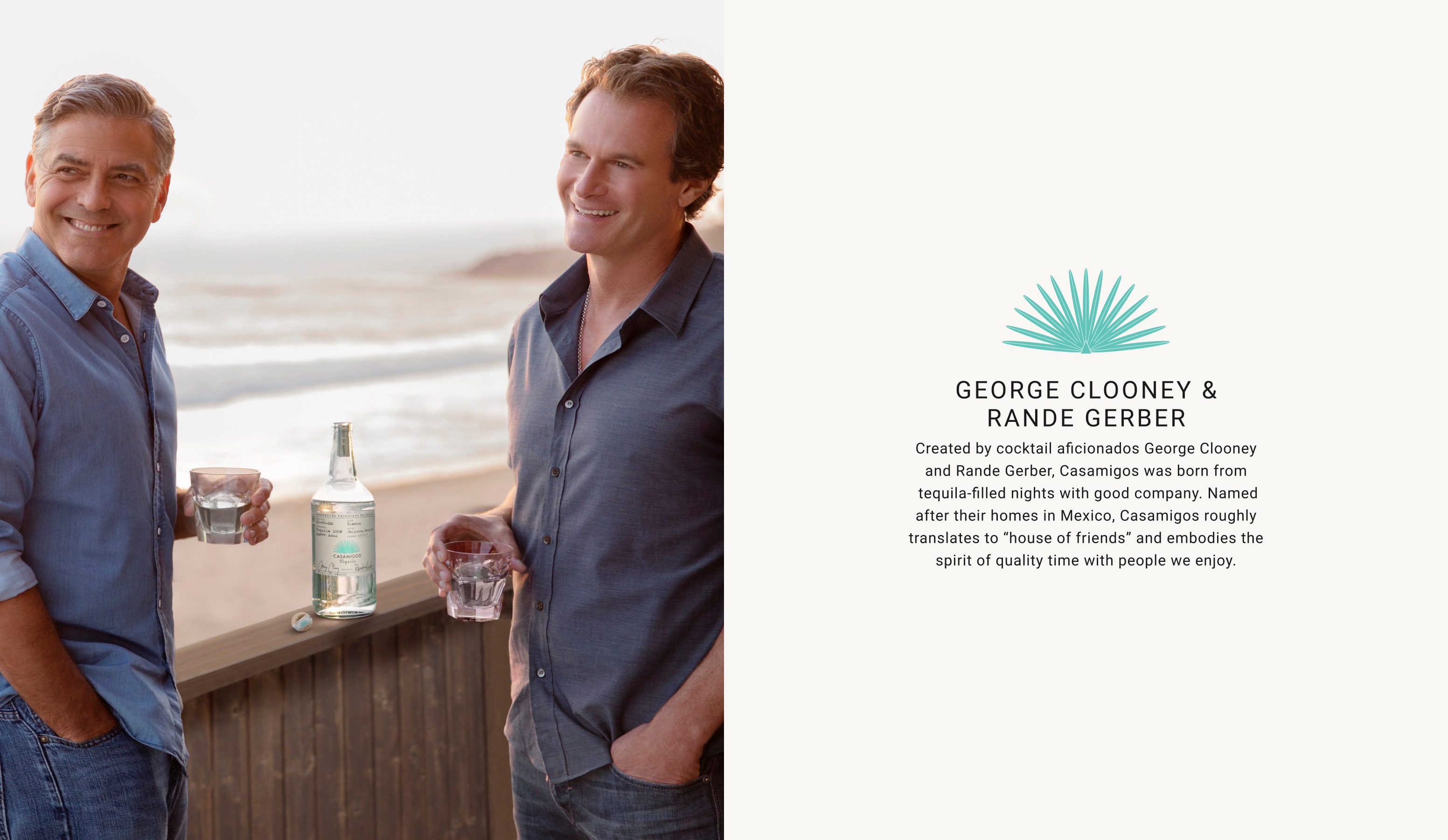 George Clooney & Rande Gerber