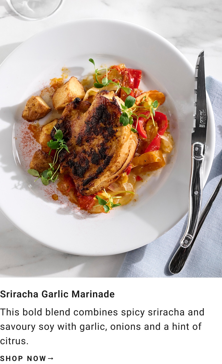 Sriracha Garlic Marinade