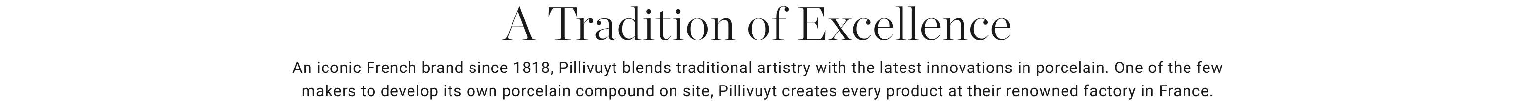 A Tradition of Excellence