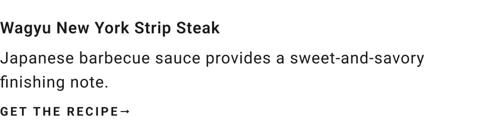 Wagyu New York Strip Steak Recipe