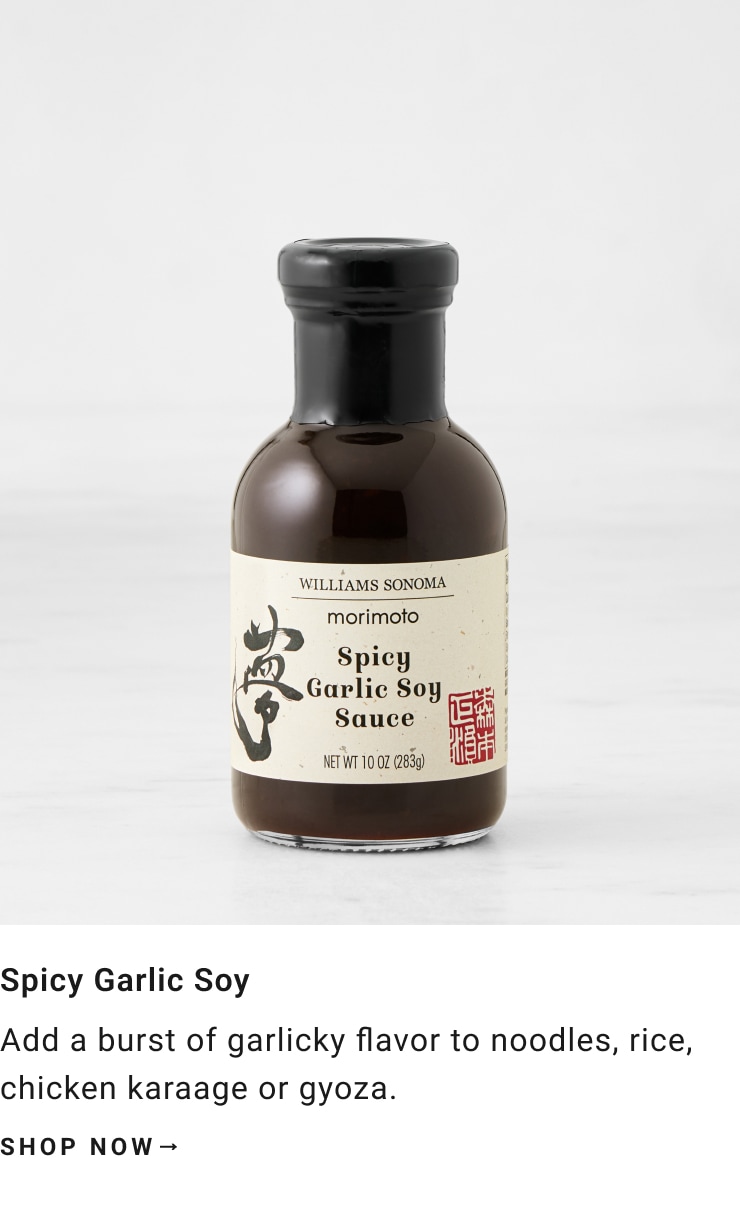 Spicy Garlic Soy