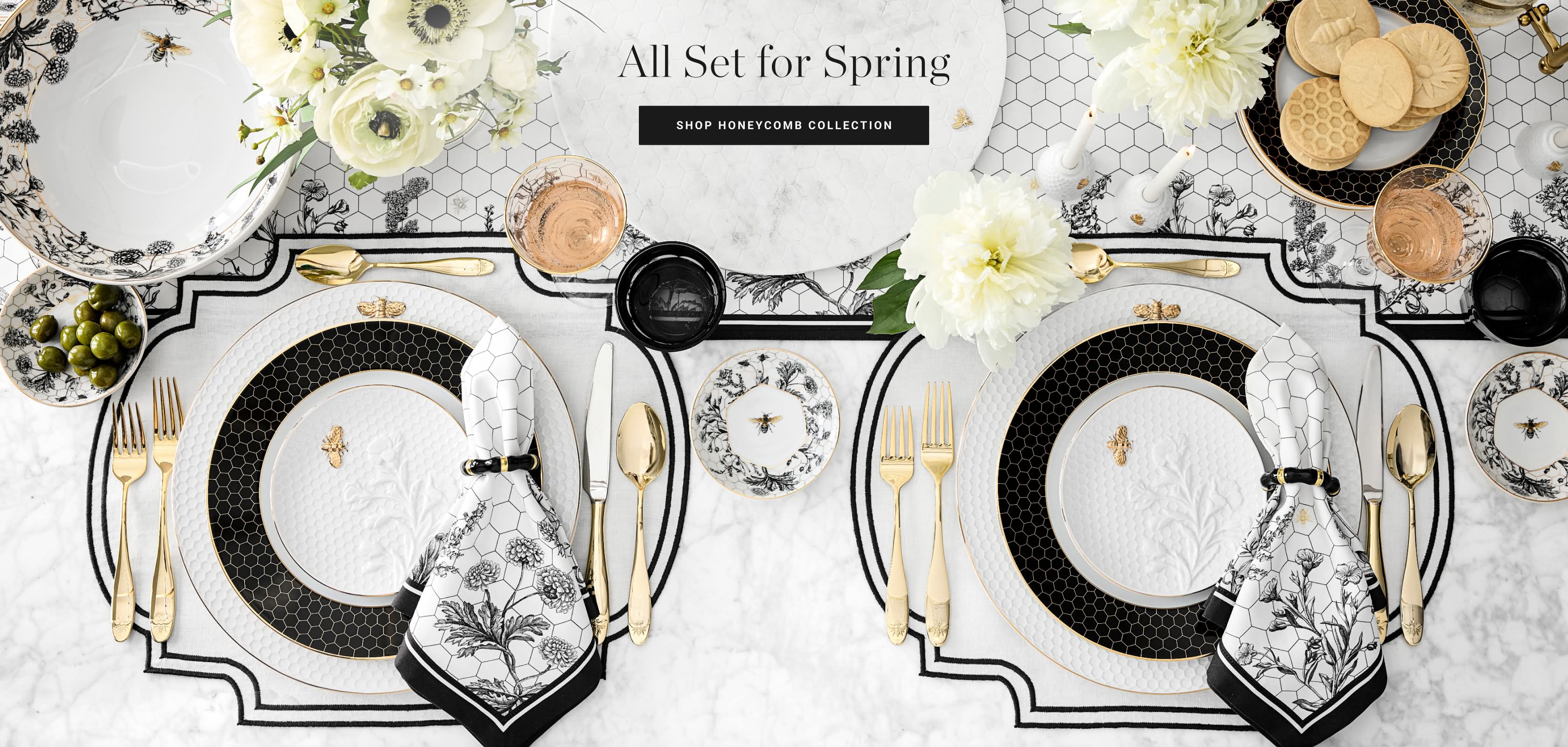 Shop Honeycomb Dinnerware