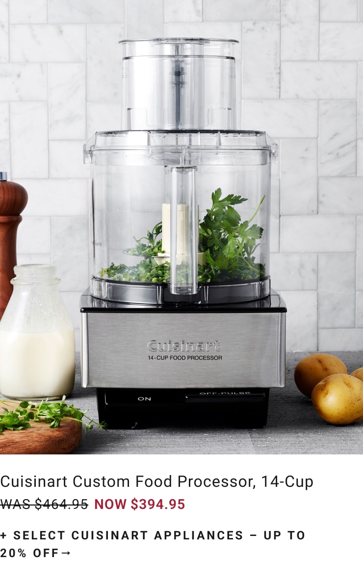 Cuisinart Appliances – Up to 20% Off Select Cuisinart Appliances – Up to 20% Off Select