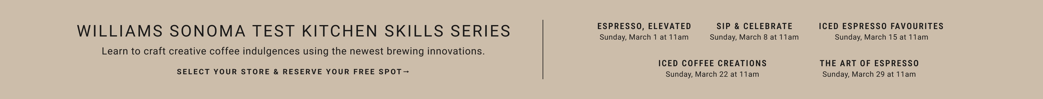 Williams Sonoma Test Kitchen Skills Series