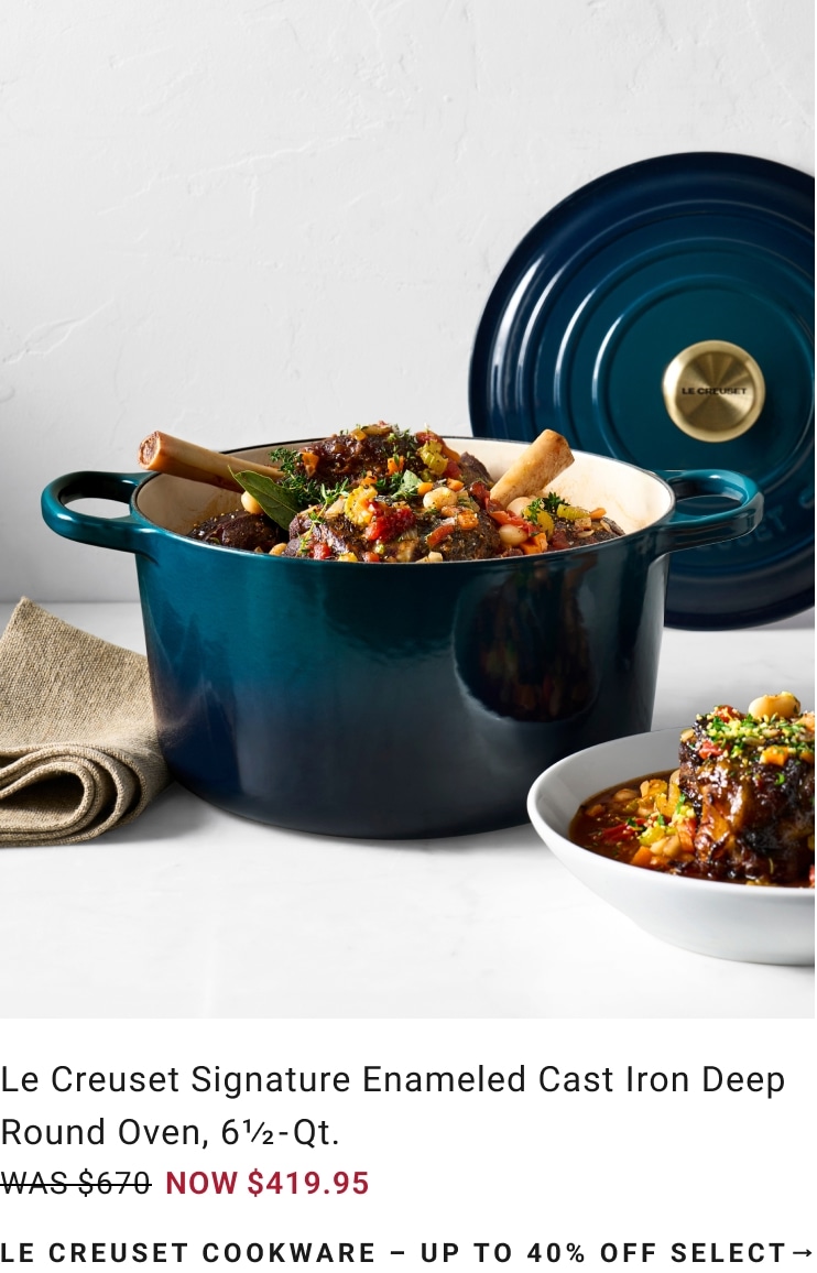 Le Creuset Cookware - Up to 40% Off Select